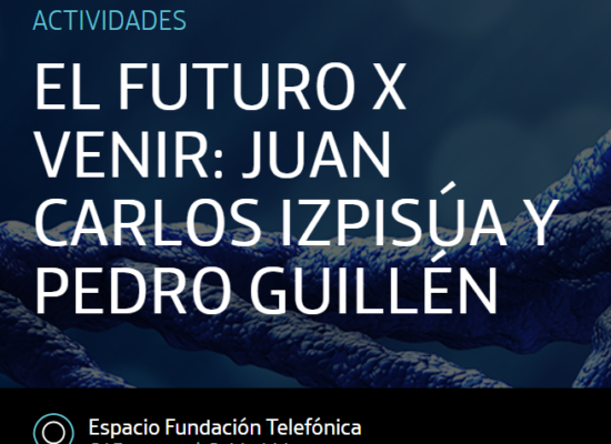 El Prof. Pedro Guillén y Juan Carlos Izpisúa visitan el Espacio Fundación Telefónica para hablar de sus últimas investigaciones