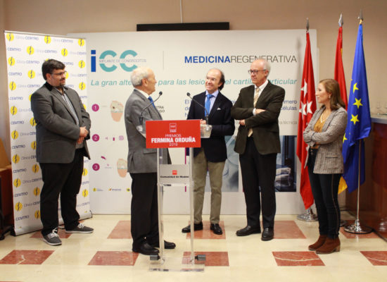 El Dr. Pedro Guillén, Premio «Fermina Orduña» por su trayectoria profesional