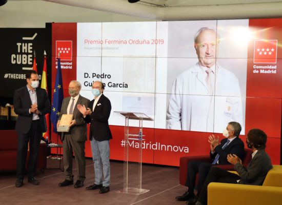 El Dr. Pedro Guillén recibe el Premio «Fermina Orduña» 2019 a la trayectoria profesional